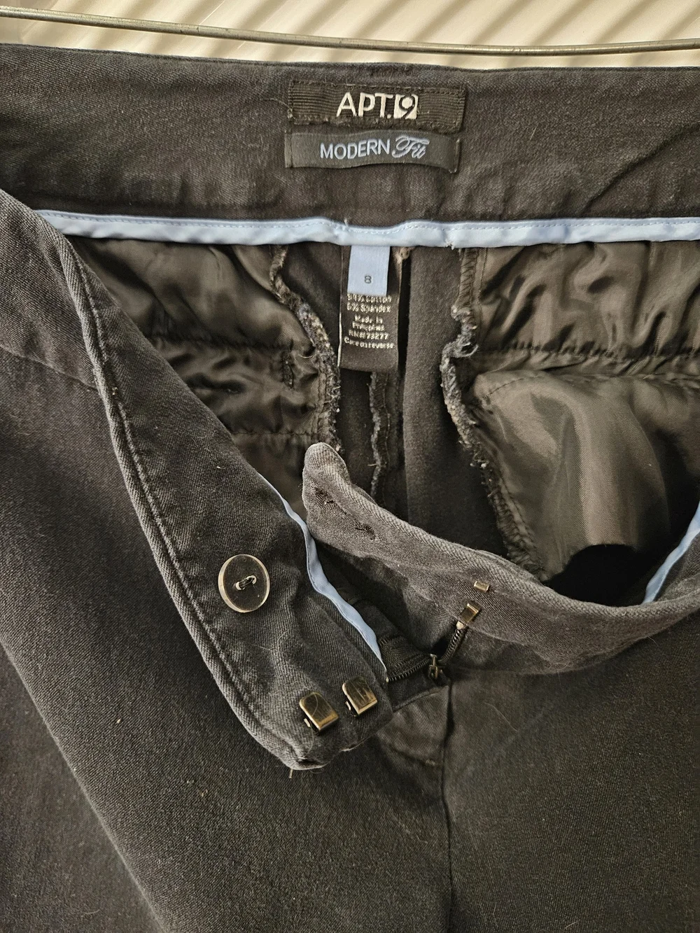 Apt. 9 Size 8 Women's Dark Blue Trousers